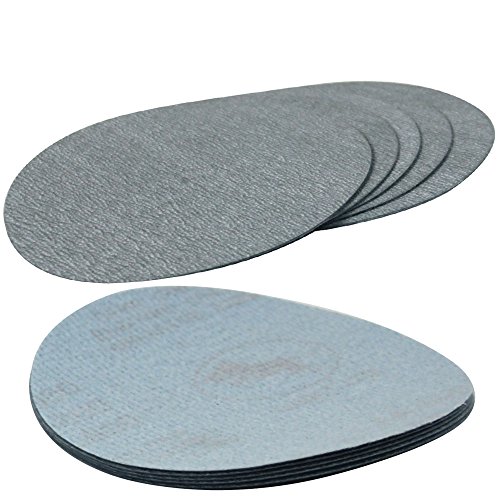 Universal 10Pc 5 inch Round 127mm 800 Grit Auto Sanding Disc No Hole Sandpaper Sheets Sand Paper Other Grit No. Available By IKON MOTORSPORTS