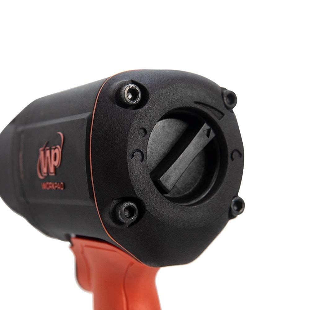 WORKPAD Avvitatore a impulsi pneumatico Twin Turbo, coppia di serraggio max. Coppia di allentamento 2000 Nm, attacco quadro 19 mm (3/4 di pollice), avvitatore a impulsi ad aria compressa.