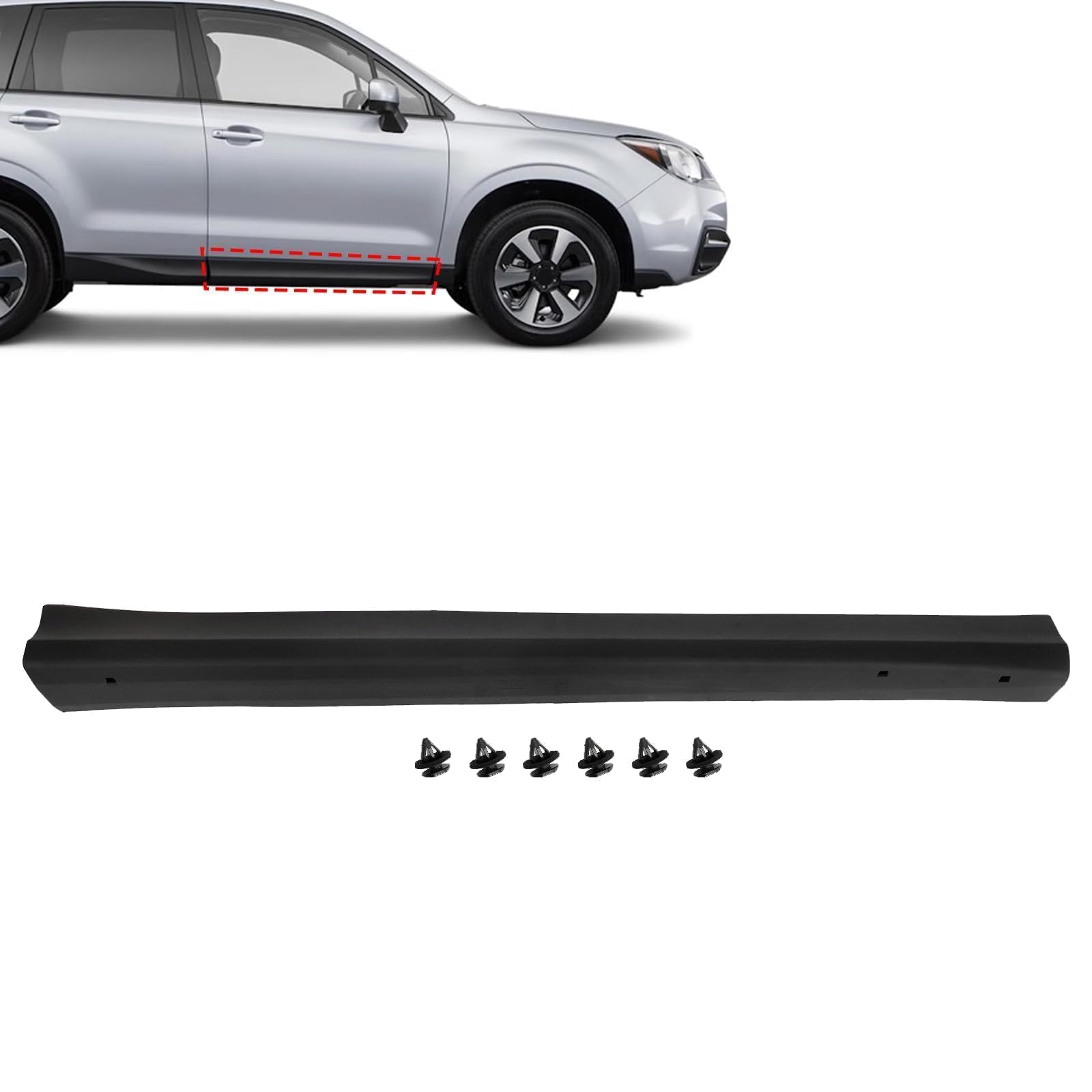 Amazon.com: SecosAutoparts Front Passenger Door Lower Molding Trim
