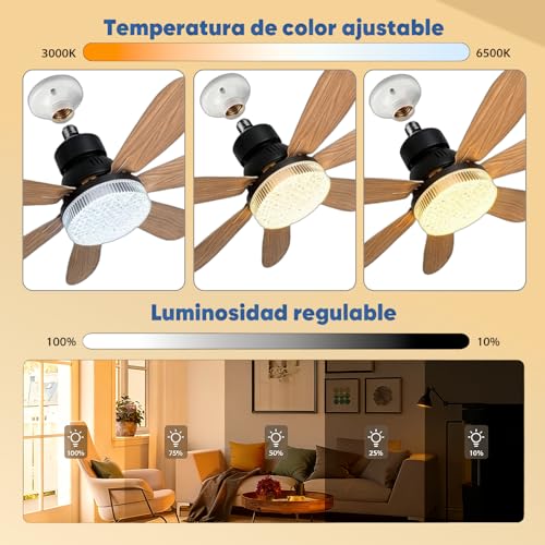 Foco para ventilador de techo 17 Imagen adicional