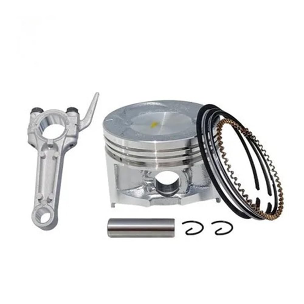 Itrvcay 5 Pcs Kit 148F Connecting Rod Piston Piston Ring Fit For Mz80 24V 1.8Kw 2.2Kw Inverter Generator Parts