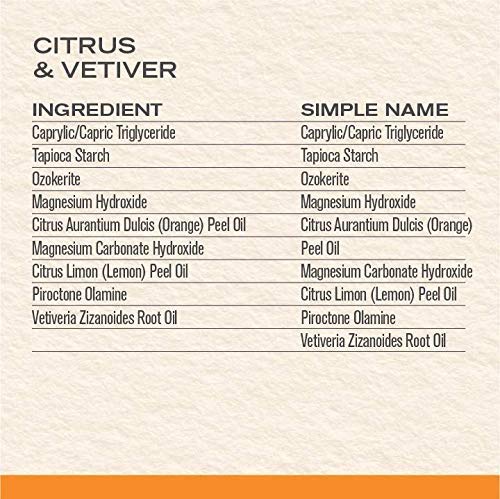 Each & Every 2-Pack Travel Size Natural Aluminum-Free Deodorant for Sensitive Skin with Essential Oils, Plant-Based Packaging, Citrus & Vetiver 1.7 Oz