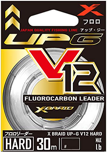 X-Braid UP-G Reader V12 fluorocarbono 30 m 28 LB miniatura 1