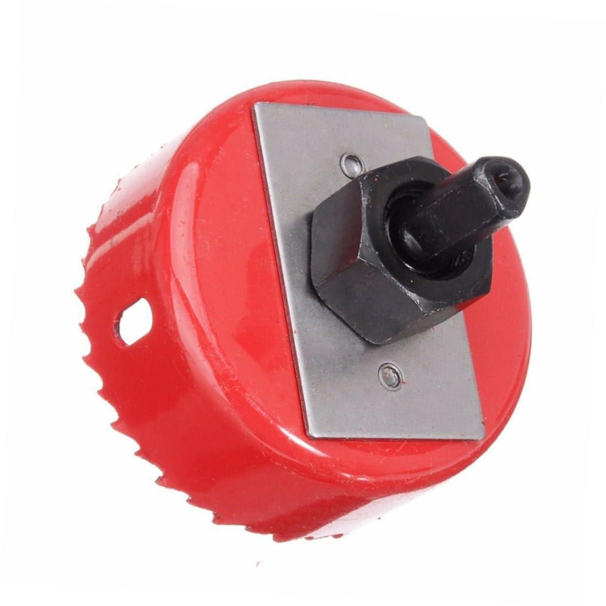 16piezas Brocas Para Cortar Madera y Metal Kit De Para Carpintería y Estuche Rojo