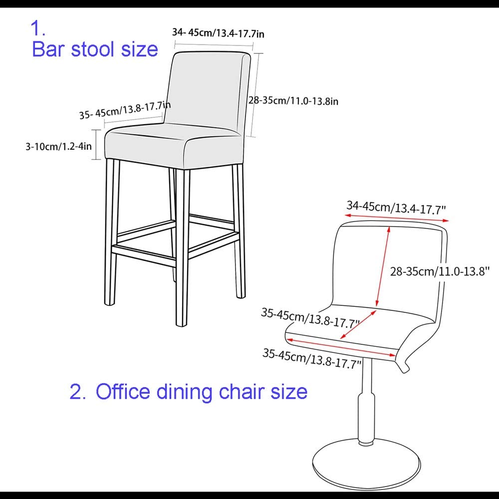 ZZDZW Housse Tabouret de Bar Lot de 4/6 Impermeable Scandinave Housse Tabouret de Bar Carre Marron Pivotant avec Dossier Housse Tabouret Bar Industriel Couverture Courte Universelle Extensible ZZDZW Housse Tabouret de Bar Lot de 4/6 Impermeable Scandinave Housse Tabouret de Bar Carre Marron Pivotant avec Dossier Housse Tabouret Bar Industriel Couverture Courte Universelle Extensible