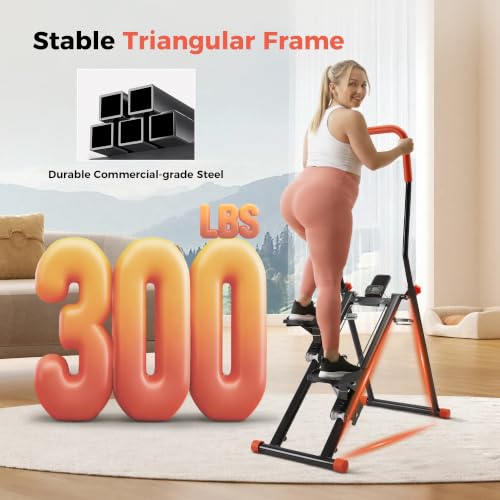 Image of Steppers for Exercise at Home, 2.0 Step Machine 3-Level Adjustable Resistance, Stair Climber for Full Body Workout with Extra-Large Non-Slip Pedals, Holds Up to 350 lbs, Ideal for Women Men