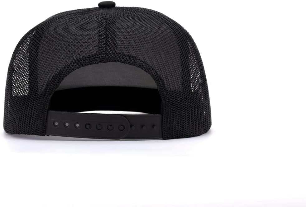 Embroidered Flat Bill Caps with Custom Logo and Text Snapback Hats - Image 7