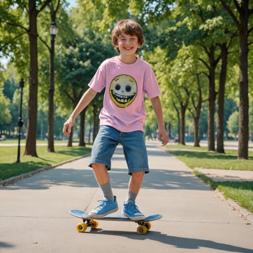 Rambutan Kids (3 Pack) Comfort Seam Plain Color Rayon derived from Bamboo School Socks (S, Gray) - Thumbnail 5