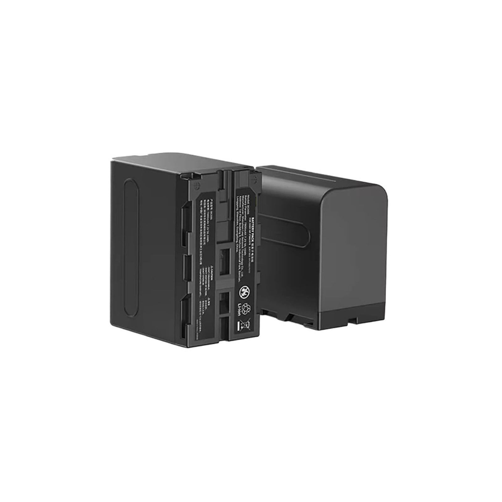 Batteria NP-F970 Da 7800 MAh Con Luce Video Con Chip Di Decodifica Completa, Compatibile Con Sony, For Videocamera HXR HDR Serie NEX 4073AC, Aggiornato