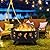 Yaheetech Fire Pit 30in Fire Pits for Outside Wood Burning Outdoor Fireplace with Spark Screen, Poker for Bonfire Patio Backyard Garden Picnic