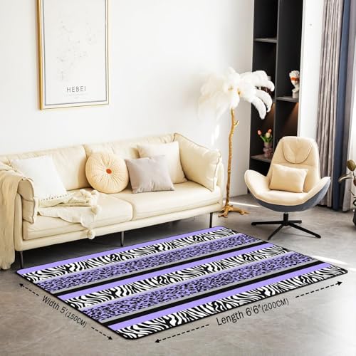 Tapis moderne zébré pour sublimer une chambre à coucher - 3