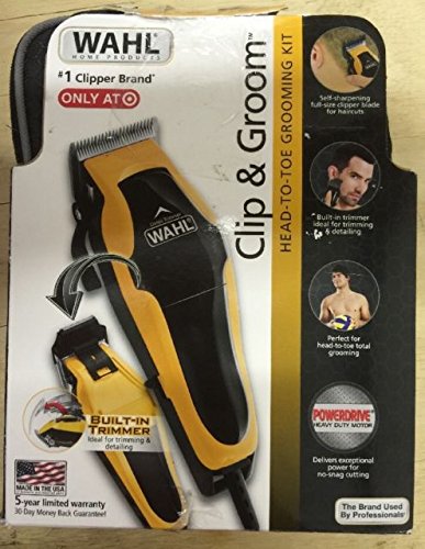 WAHL Clip & Groom Head-To-Toe Grooming Kit