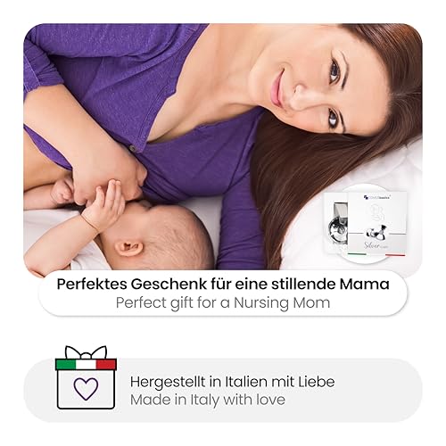 COVERbasics Silberhütchen Stillen (SilverCups) Stillhütchen aus Silber zum Schutz empfindlicher Brustwarzen, Medizinprodukt dermatologisch getestet (Regular)