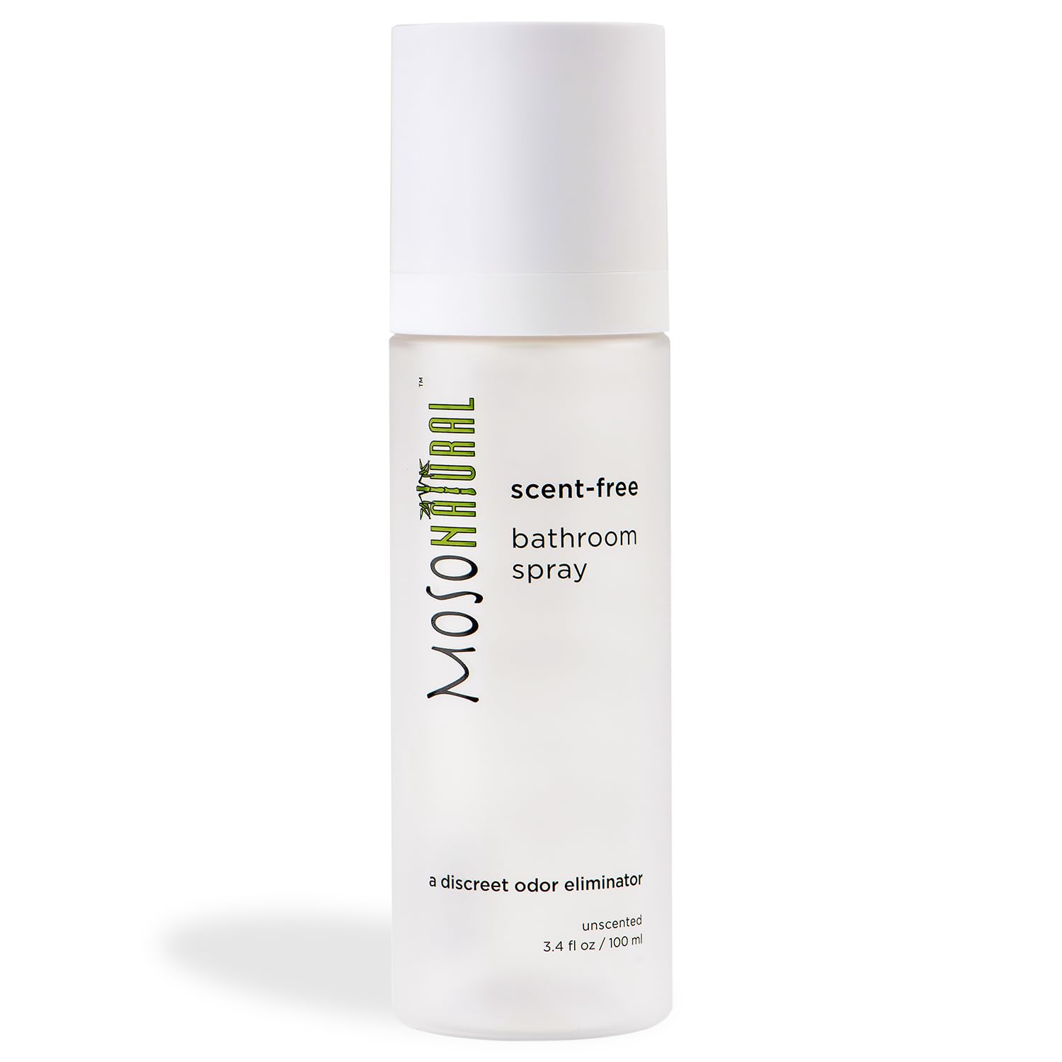 MOSO NATURALScent Free Bathroom Spray. A Discreet Odor Eliminator and Toilet Spray, 3.4 oz