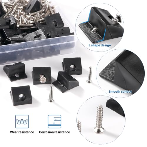 VooGenzek 90 PCS Drawer Bottom Sagging Repair Mending Wedges, Drawer Base Support Reinforcement - Image 4