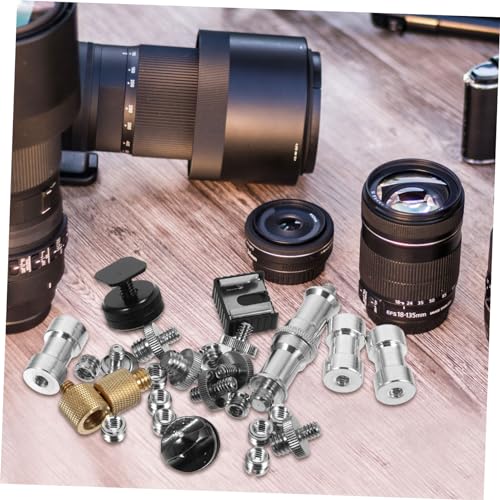 Tornillos adaptadores para trípode cámara Gadpiparty accesorios montaje conexiones estables 3