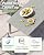 Oasbira Patio Dining Sets for 4, Outdoor Table and Chairs, 5 Pieces HDPS and Aluminum Patio Furniture Set with Umbrella Hole for Deck, Garden, Backyard (Sliver & Gray)