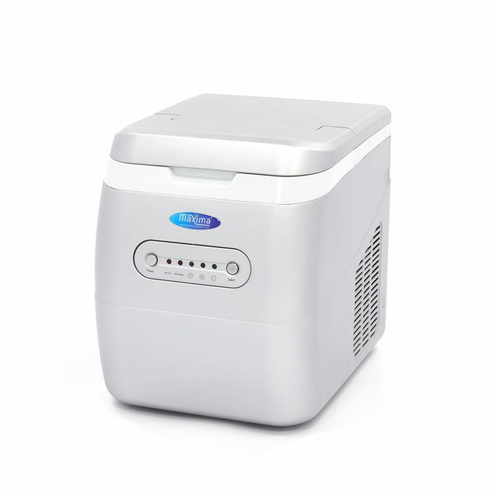 Maxima Machines à glaçons gastronomiques - 15 kg/jour - Cubes à billes - Refroidissement par air