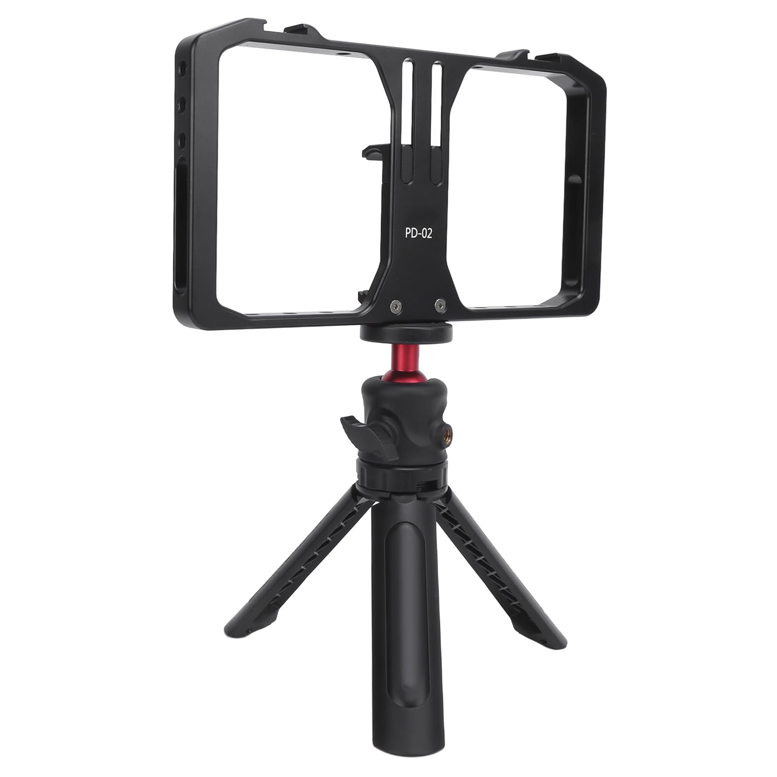 Kit de Trípode con Agarre Estabilizador de Vídeo para Teléfono Inteligente, Duradero, Resistente, para Creadores de Contenido