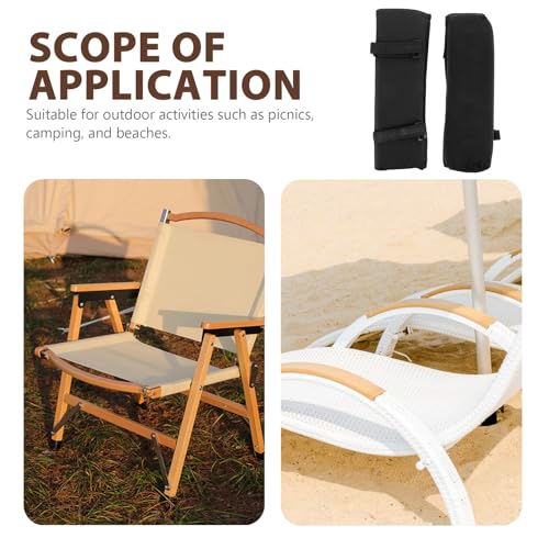 Almohadillas de reposabrazos LALAFINA para eliminar el dolor de codos en silla de jardín 5