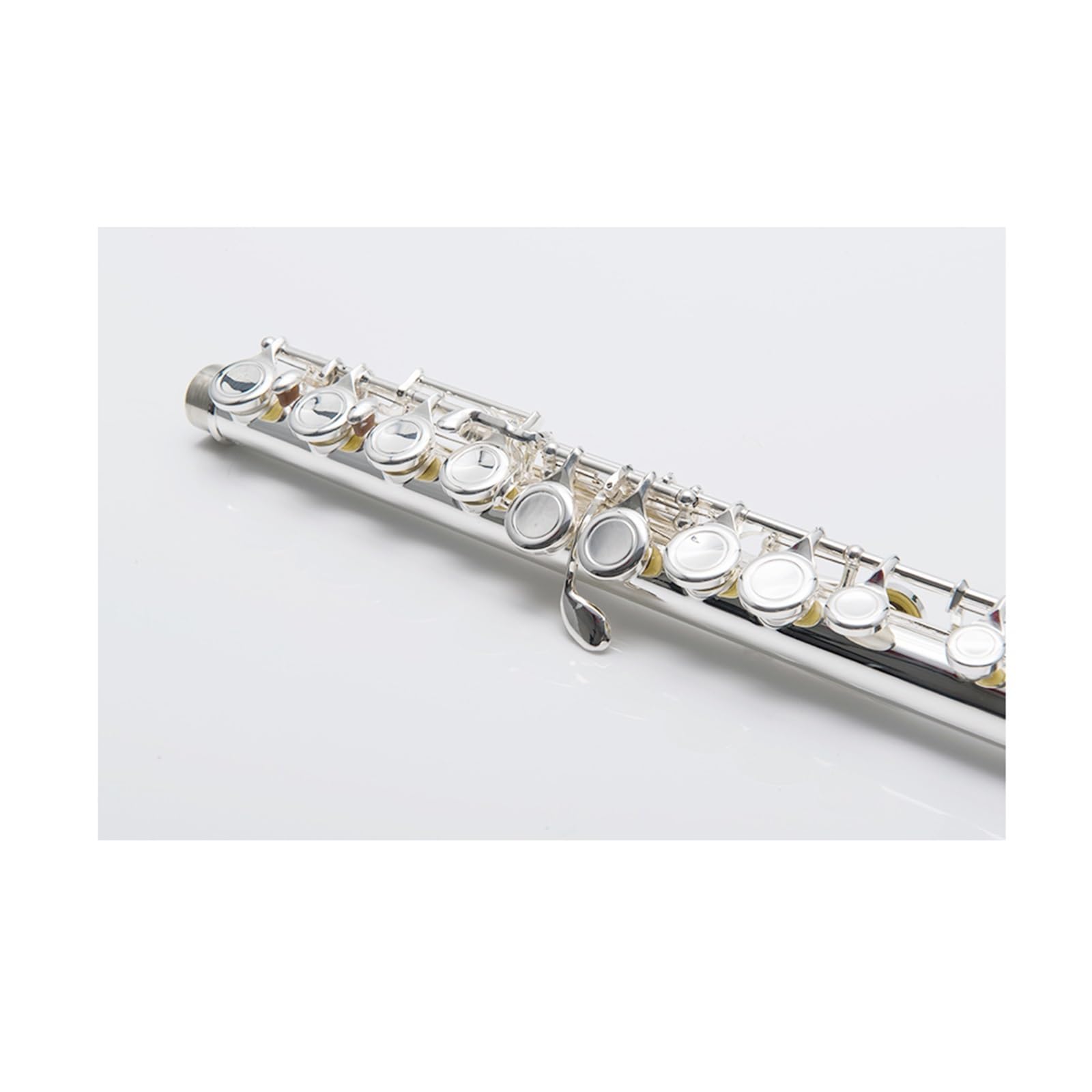 strumento flauto Flauto A 16 Fori Chiusi In Rame Bianco Placcato In Argento, Chiave Do, Strumento A Fiato Orchestrale Per Bambini Adulti flauto traverso