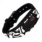 French Bull - Replacement Band for use with Garmin Vivofit 2, Replacement wristband compatible with Garmin Vivofit 2 fitness tracker (Vine Black)