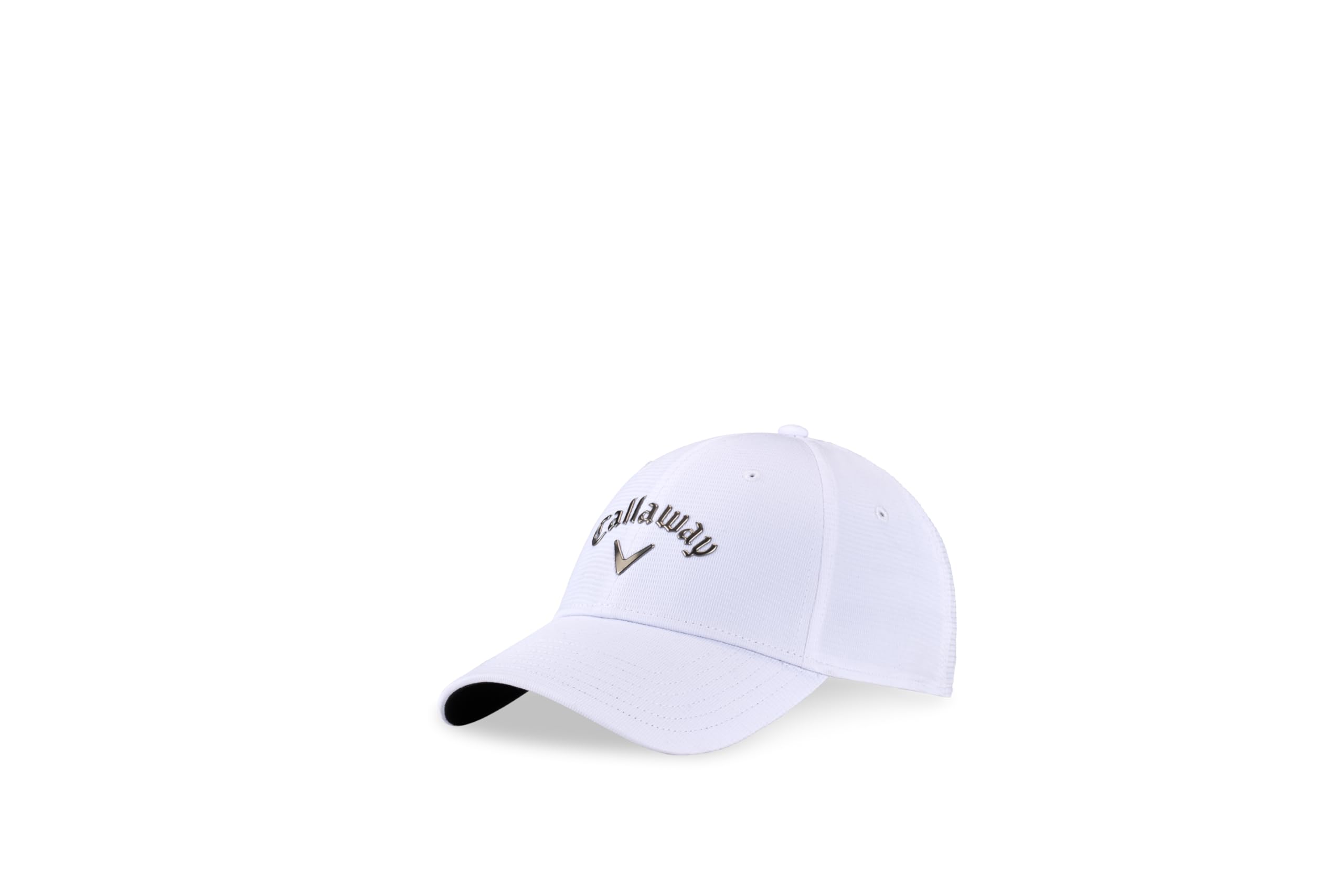 Callaway Golf Women's Liquid Metal Collection Headwear (White/Gunmetal 24)