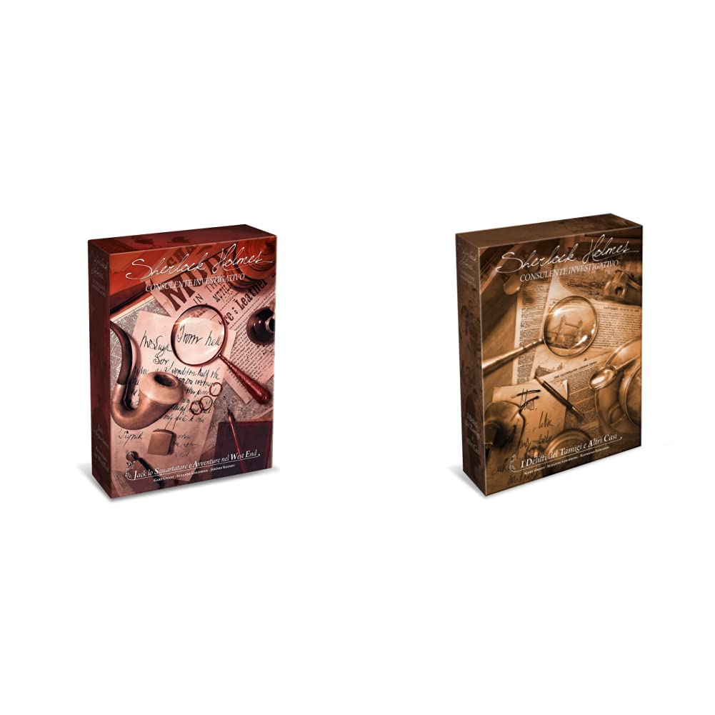 Asmodee - Sherlock Holmes Consulente Investigativo: Jack Lo Squartatore e Avventure nel West End & Sherlock Holmes Consulente Investigativo: I Delitti del Tamigi e Altri Casi
