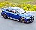 LFZBH 1/18 Voiture des MODÈLES pour Honda pour CIVIQUE Type-R Diecast Toys Metal Jouets Garçon Girl Cadeaux Modèle Miniature Toys De Véhicule Moulage sous Pression (Color : Blue)