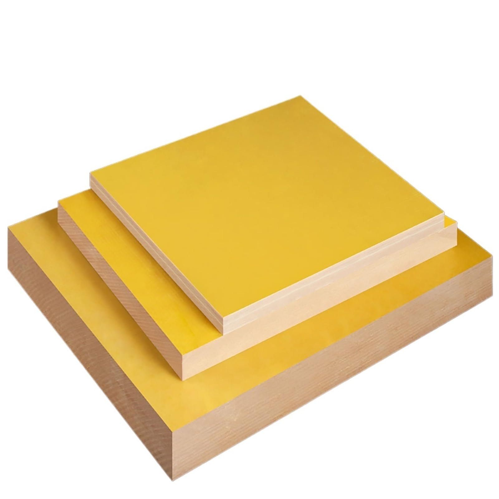 3240 Epoxy Insulation Board - Thick 0.3mm-20mm, Durable Electrical and Mechanical Protection Board(100x100x1.5mm 8Pcs)
