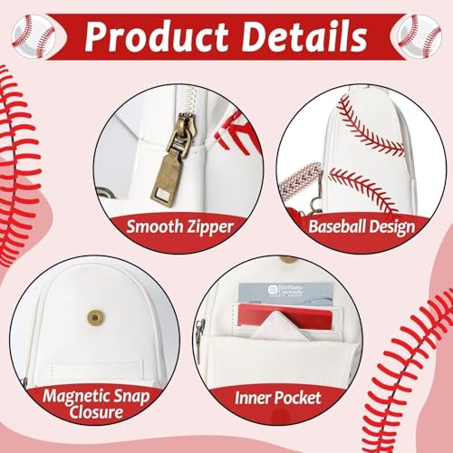 Image of Crossbody Bag for Women Coin Purse PU Leather Wide Guitar Strap Party Bags Game Essentials Must Haves for Men Girls Adult