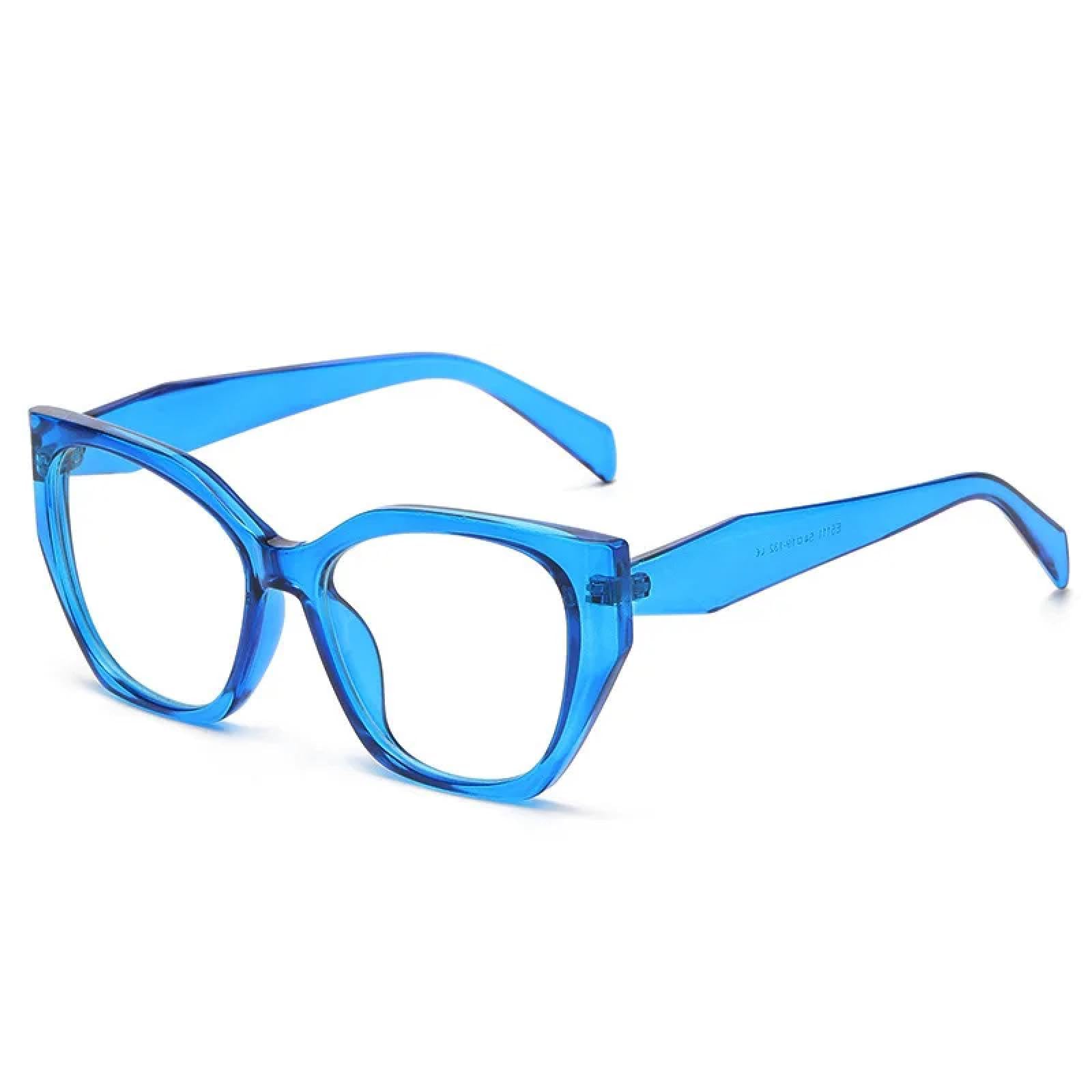 Anti-blue Light Retro Women Glasses Frames Oversize Frame