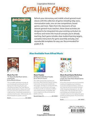 Gotta Have Games: 25 Creative Competitions for the Music Classroom - Image 2