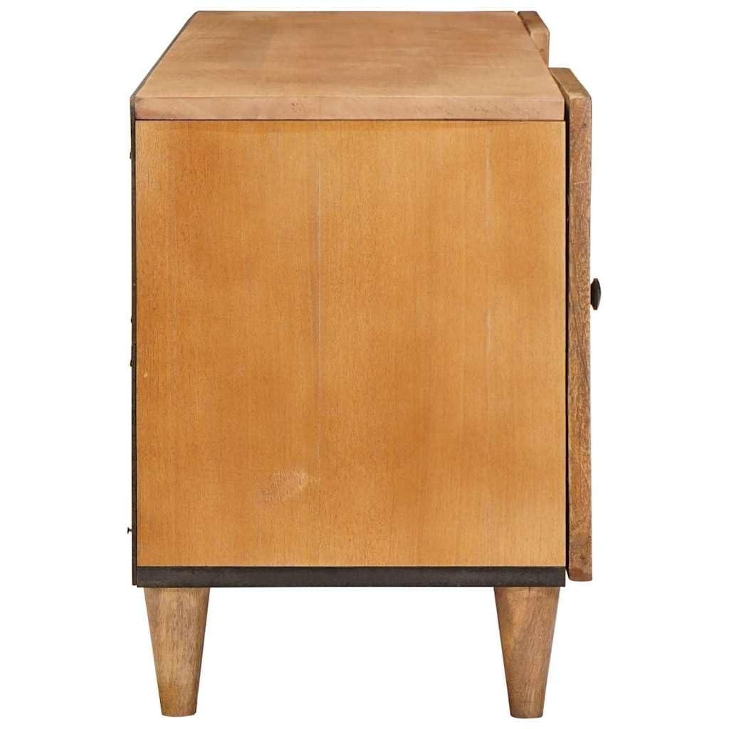 Szafka pod telewizor Ściana jasnobrązowa 105 x 33 x 46 cm