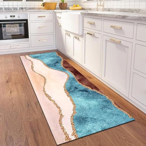 Tapis de couloir absorbant l'eau et lavable avec envers antidérapant - 4