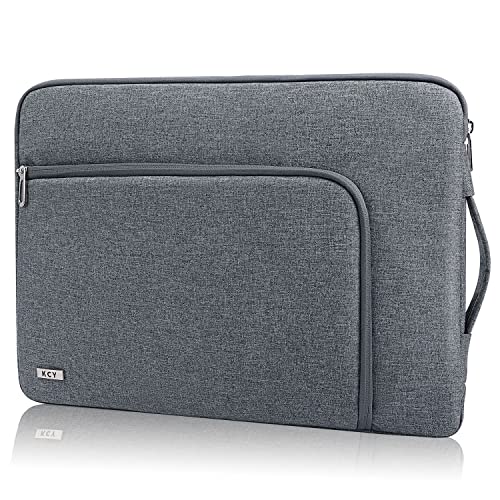 KCY 15 15.6 16 Inch Laptop Sleeve Carrying Case,Compatible with MacBook Pro 15/16 M1ï¼Waterproof Slim Computer Cover Bag with Handle for 15