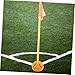 VICASKY Soccer Training Corner Flag Base Sturdy Plastic Multi-Function Agility Pole Accessory for Football Players
