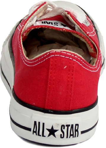 Converse Unisex Chuck Taylor All Star Low Top (10 B(M) US Women / 8 D(M) US Men, Red)3