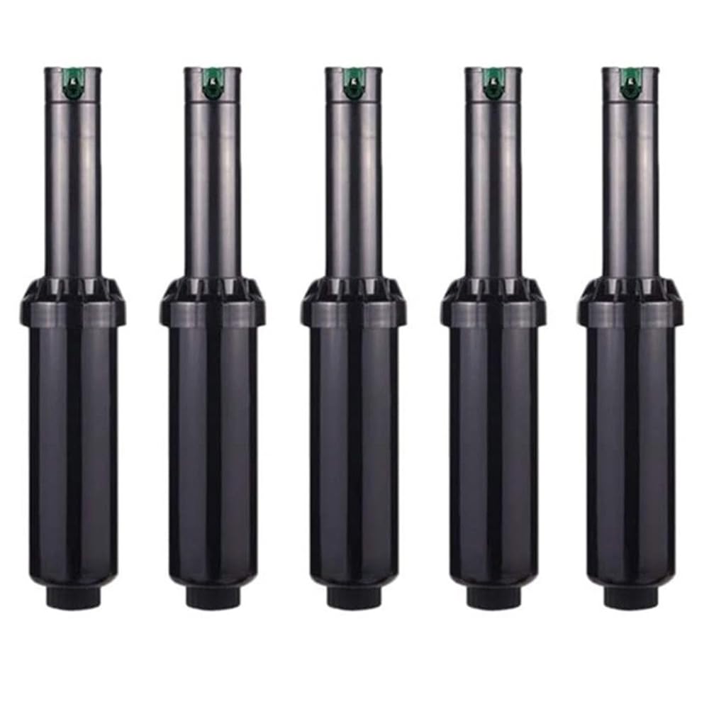 Set di 5 Irrigatore Hunter SRM-04 | Portata 4 a 9 m | Filettatura 1/2" Femmina, nero