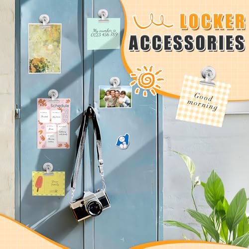 Grtard 48pack Magnetic Clips Heavy Duty, Magnet Clips for Fridge, Refrigerator Magnets, Scratch Free Magnets with Clip, Strong Magnetic Clip for Refrigerator, Whiteboard, Locker, Classroom, Cruise