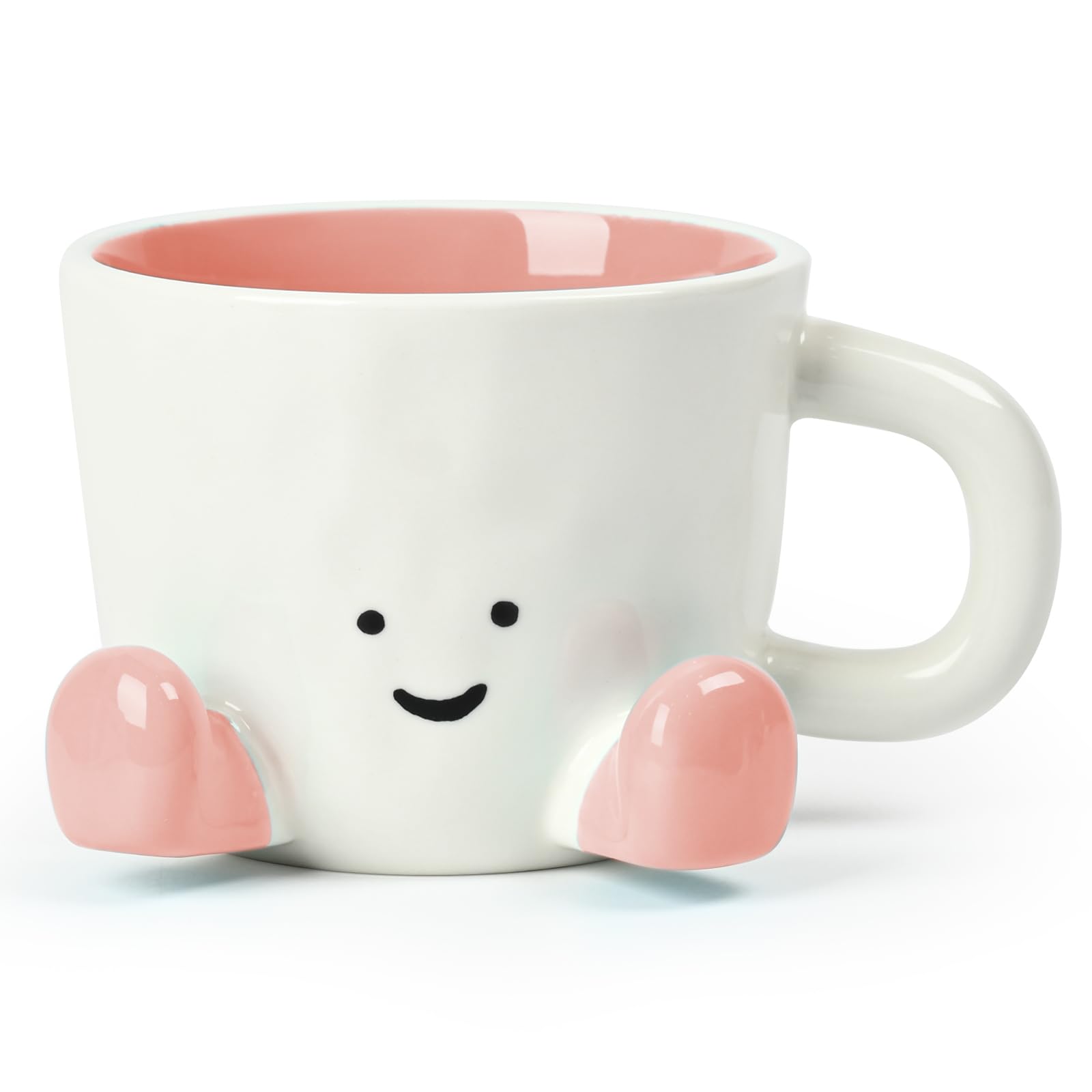 EWCEFIC Coffee Mugs,Cute funny Mug For Women, 380ml Unique ...