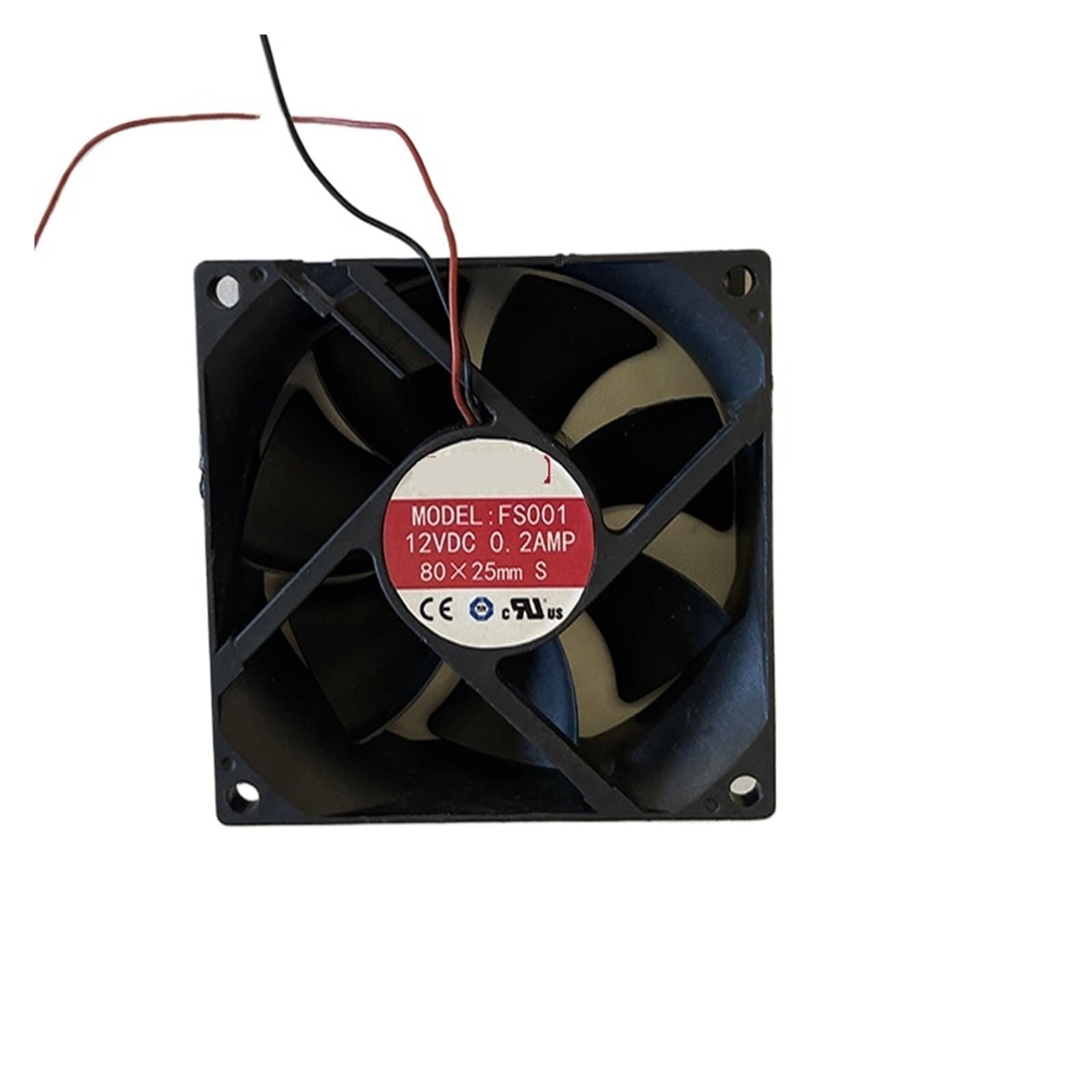 ANERTQUIH 80 * 25 8025 Fan 2900rpm 0.5a 2pins Cooling
