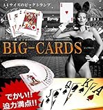 A４サイズ ビッグトランプ ビッグカーズ めんこ BIG CARDS ババ抜き ７並べ 大貧民 大富豪 大迫力 プレゼント イベント
