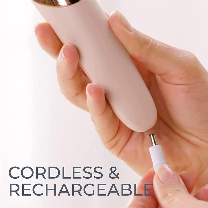EXXELO Electronic Pedicure Tool Cordless Receable Calls Dead Skin Remover Polishing Wand With 2 Roller Heads EXXELO Electronic Pedicure Tool Cordless Receable Calls Dead Skin Remover Polishing Wand With 2 Roller Heads