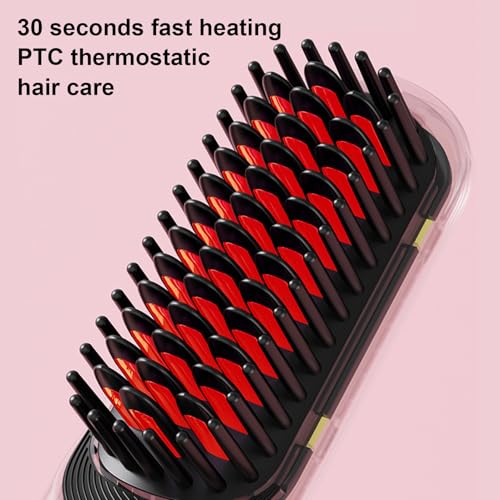 Plancha para cabello YOXIER mini inalámbrica ajustable miniatura 5