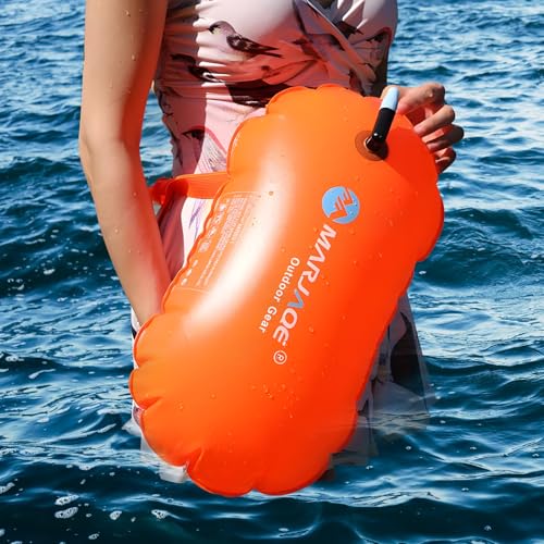Bouée de natation de sécurité pour triathlètes contre les vagues - 7