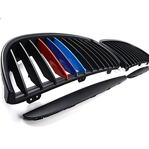 Griglia anteriore per reni, nero opaco, colore M