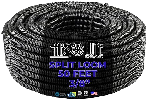SPLIT-LOOM TUBING 3/8