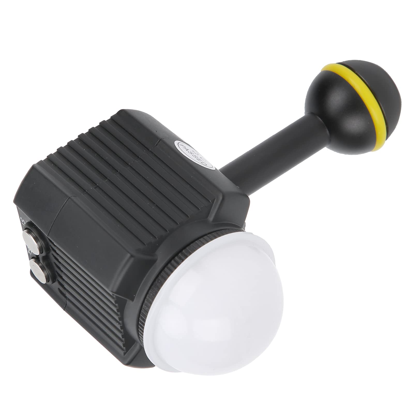 Tauchlicht 60M Unterwasserkamera LED-Videolicht Dimmbares Wasserdichtes LED-Videolicht Füllen Sie das Nachtlicht 7500K Tauchen Unterwasserfotografie Licht Licht Wasserdichtes