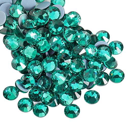 Beadsland Hotfix Rhinestones, Blue Zircon, SS30, 288pcs